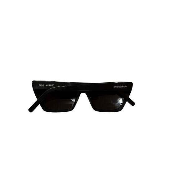 Saint Laurent Black Mica 53mm Cat Eye Sunglasses SL 276 main image 10